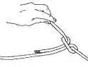 Reef Knot step 10