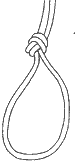 Double Overhand Knot step 6
