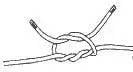Surgeon's Knot step 1
