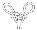 Spanish Bowline step 5