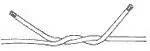 Reef Knot step 1
