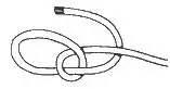 Portuguese Bowline step 4