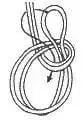 Portuguese Bowline step 10