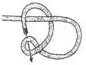 Running Bowline step 8