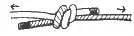 Fisherman's Knot step 2