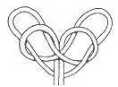 Spanish Bowline step 4