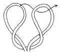 Spanish Bowline step 2
