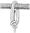 Portuguese Bowline step 8
