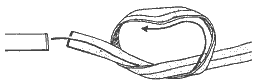 Overhand Knot step 18