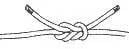Surgeon's Knot step 2